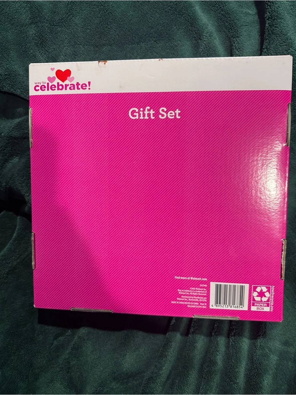 You've Got a Pizza My Heart Pink Throw Blanket - Gift Set